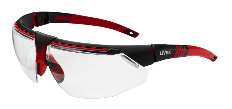 AVATAR RED FRAME CLEAR HYDROSHIELD AF - Safety Glasses